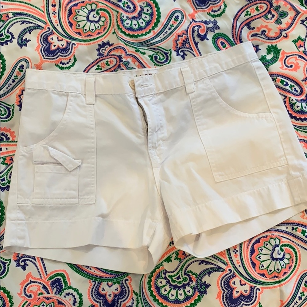 White shorts